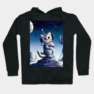 Astronaut Cat Hoodie